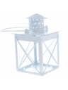 Casa de Engel Метален фенер, бял, 0/48