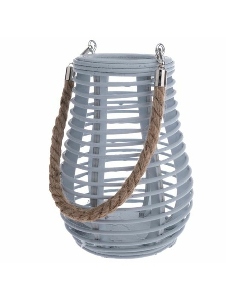 Casa de Engel Бамбуков фенер, сив, 0/10