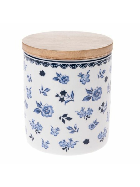 Casa de Engel Порцеланова купа с бамбуков капак, 600 мл, 6/24