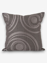 Kvalitex Сива възглавница "Кръгове" 50x50cm Kvalitex