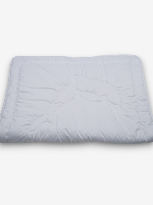 Kvalitex Покривало и възглавница за детско легло бяло Kvalitex