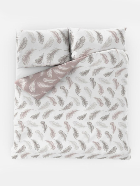 Kvalitex Френско памучно спално бельо NORDIC COLLECTION 220x200, 70x90cm SHELBY