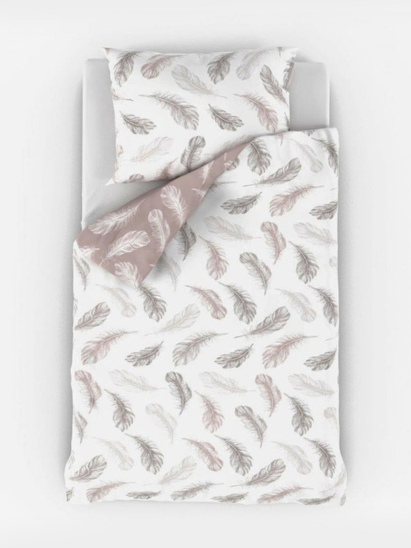 Kvalitex Памучно спално бельо NORDIC COLLECTION 140x200, 70x90cm SHELBY