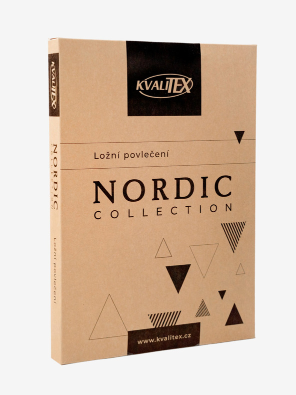 Kvalitex Памучно спално бельо NORDIC COLLECTION 140x200, 70x90cm SHELBY