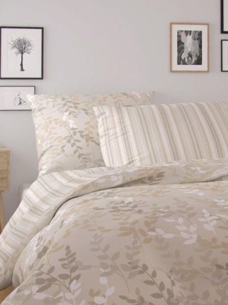 Kvalitex Френско памучно спално бельо NORDIC COLLECTION 220x200, 70x90cm ASTRID