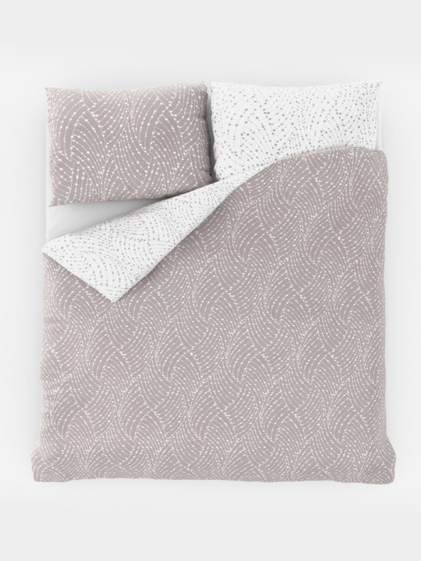 Kvalitex Френско памучно спално бельо NORDIC COLLECTION 240x200, 70x90cm ASTRA