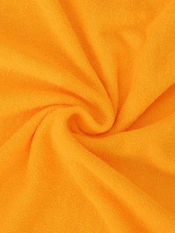 Kvalitex Фротирано чаршаф 200x200cm наситено жълто Kvalitex