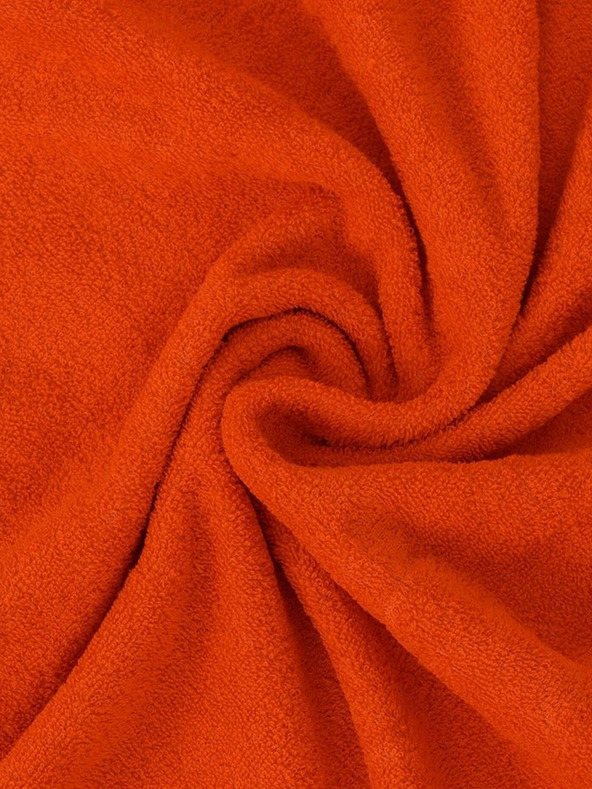 Kvalitex Фротирано чаршаф 160x200cm оранжево Kvalitex