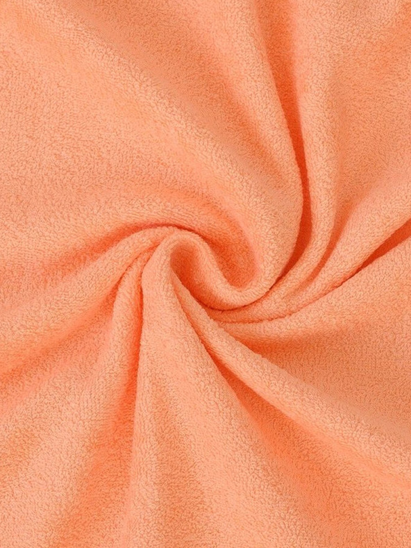 Kvalitex Фротирано чаршаф 140x200cm сьомгово