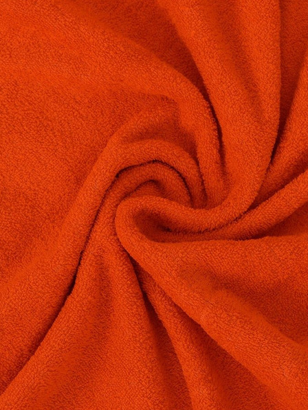 Kvalitex Фротирано чаршаф 200x200cm оранжево Kvalitex