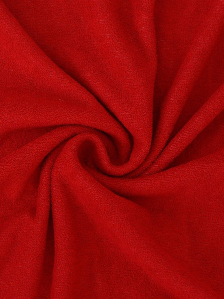 Kvalitex Фротирано чаршаф 140x200cm червено Kvalitex