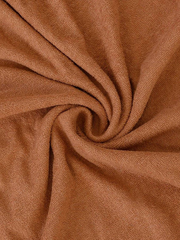 Kvalitex Фротирано чаршаф 220x200cm бежово Kvalitex