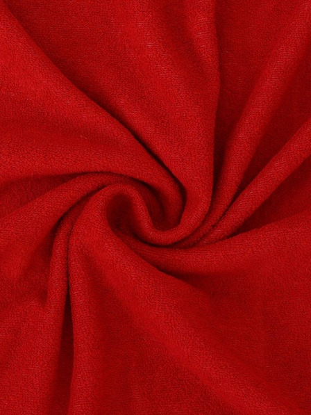 Kvalitex Фротирано чаршаф 120x200cm червено Kvalitex