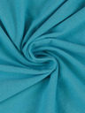 Kvalitex Джърси чаршаф за единично легло 90x200cm тюркоазен Kvalitex