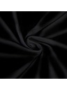 Kvalitex Джърси чаршаф 160x200см черен Kvalitex