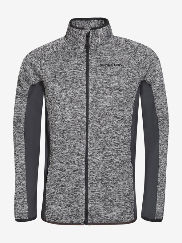 ALPINE PRO Мъжки суитчър ALPINE PRO QELEN dk.true сив