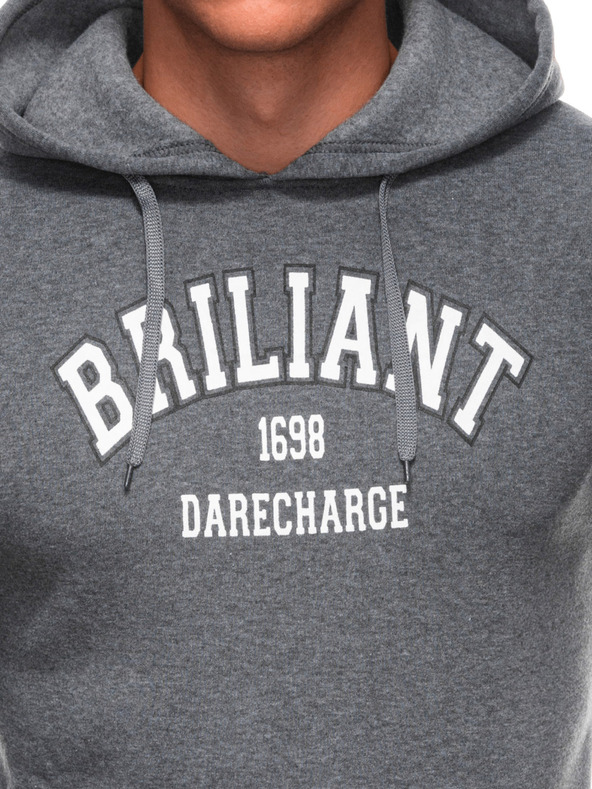 Edoti EDOTI Мъжка качулка, сива