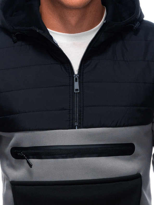 Edoti EDOTI Мъжка качулка, сива