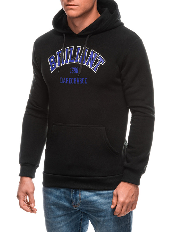 Edoti EDOTI Мъжка качулка, черна