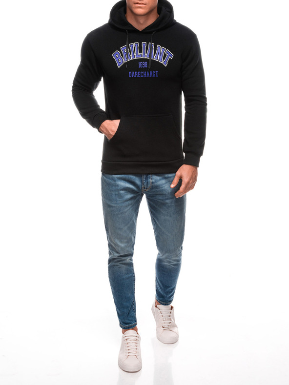 Edoti EDOTI Мъжка качулка, черна