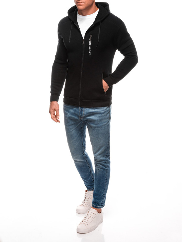 Edoti EDOTI Мъжка качулка, черна