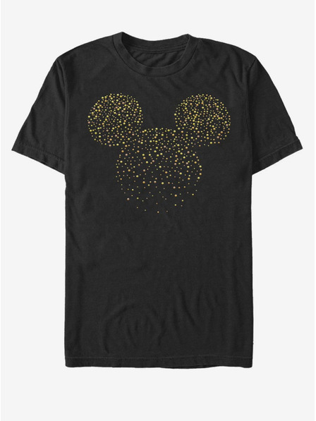 ZOOT.Fan Черна мъжка тениска Disney Classics Hotfix Mickey