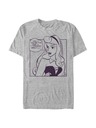 ZOOT.Fan Дисни Аврора Комикс Мъжка тениска в сив цвят с мелиер