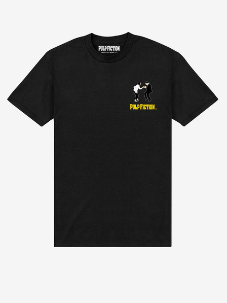 ZOOT.Fan Черна унисекс тениска ZOOT.Fan Pulp Fiction Vince & Mia