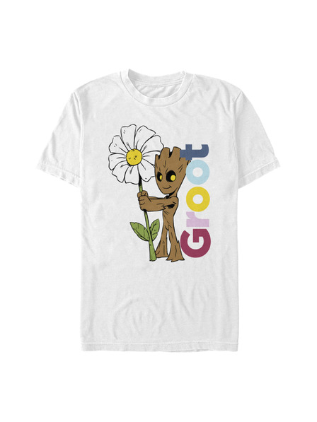 ZOOT.Fan Бяла тениска Marvel Awesome Mix2