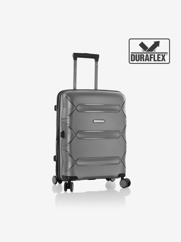 Heys Heys Milos S Сив пътнически куфар