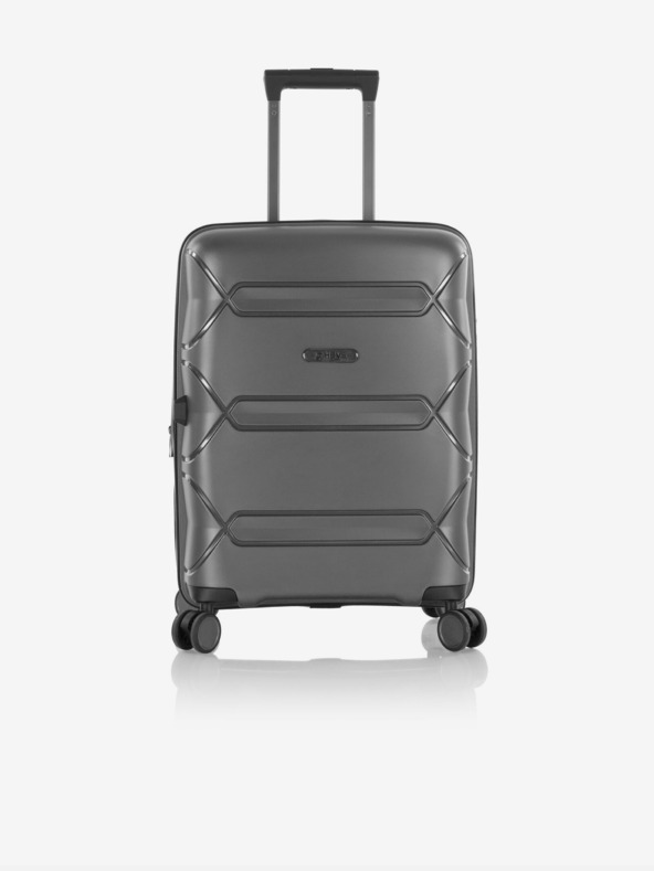 Heys Heys Milos S Сив пътнически куфар