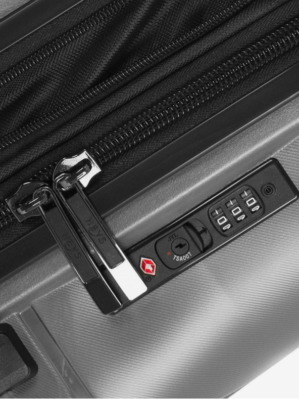 Heys Heys Milos S Сив пътнически куфар