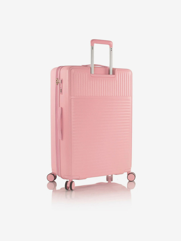 Heys Комплект от три дамски пътни куфара в розово Heys Pastel S,M,L Blush