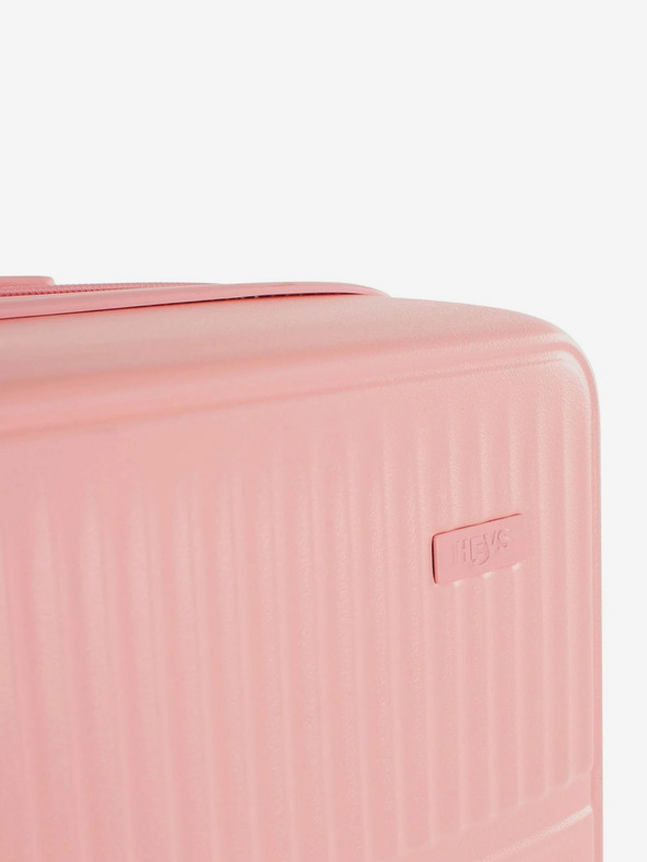 Heys Комплект от три дамски пътни куфара в розово Heys Pastel S,M,L Blush