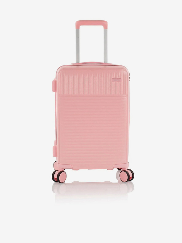 Heys Комплект от три дамски пътни куфара в розово Heys Pastel S,M,L Blush