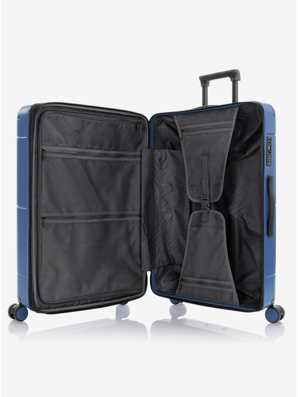 Heys Комплект от три пътнически куфара Heys Zen S,M,L в кралско синьо