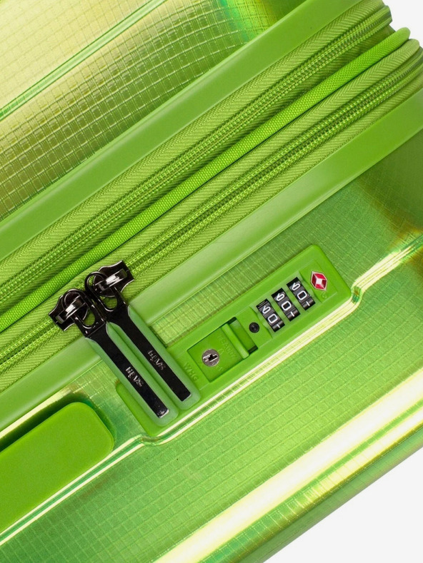 Heys Комплект от три пътни куфара в светлозелено Heys Astro S,M,L Green