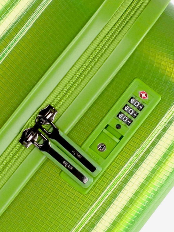 Heys Комплект от три пътни куфара в светлозелено Heys Astro S,M,L Green