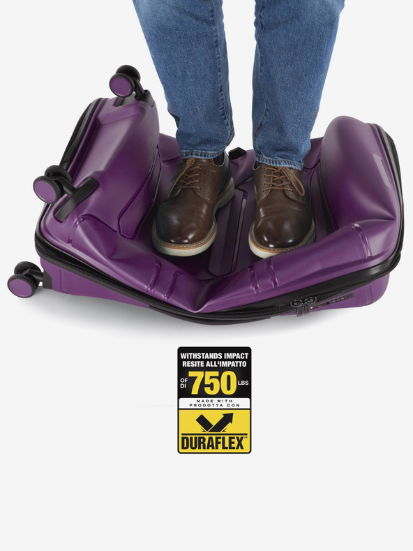 Heys Лилав пътнически куфар Heys Milos S Plum