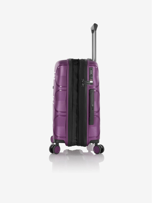 Heys Лилав пътнически куфар Heys Milos S Plum