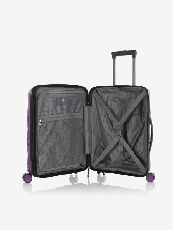 Heys Лилав пътнически куфар Heys Milos S Plum