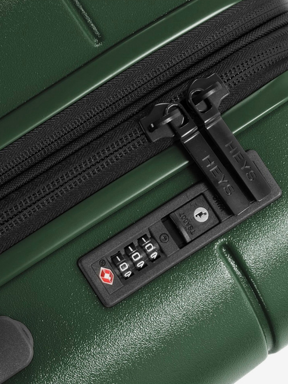 Heys Зелен пътнически куфар Heys Zen M Зелен