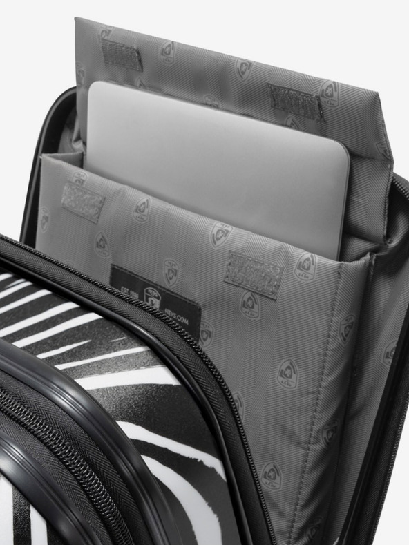 Heys Комплект от три пътни куфара Heys EZ Fashion S,M,L Zebra