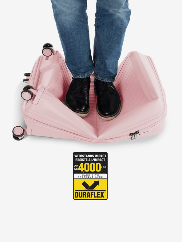 Heys Розов дамски пътнически калъф Heys Airlite M Blush