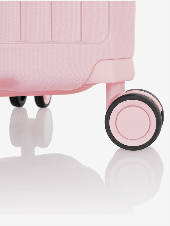 Heys Розов дамски пътнически калъф Heys Airlite M Blush