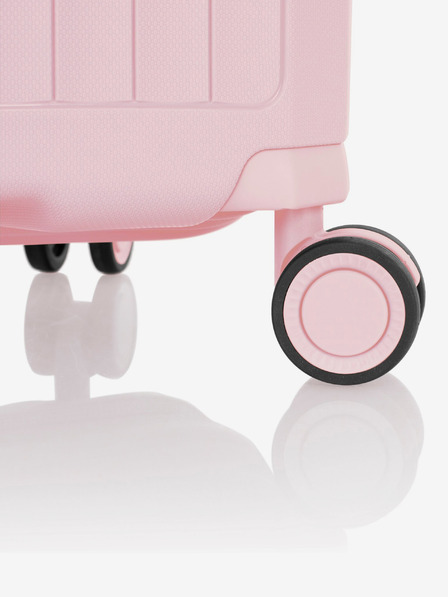 Heys Комплект от три дамски куфара за пътуване в розово Heys Airlite S,M,L Blush