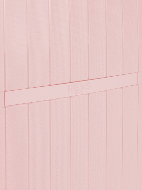 Heys Комплект от три дамски куфара за пътуване в розово Heys Airlite S,M,L Blush