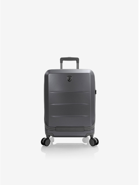 Heys Тъмно сив пътнически куфар Heys EZ Fashion S Charcoal