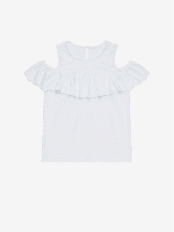 Moodo Бяла дамска блуза Moodo