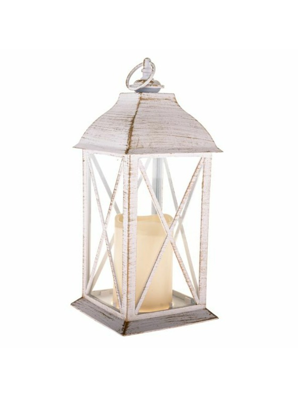 Casa de Engel Изкуствен фенер с LED свещ (топло жълто), 0/6